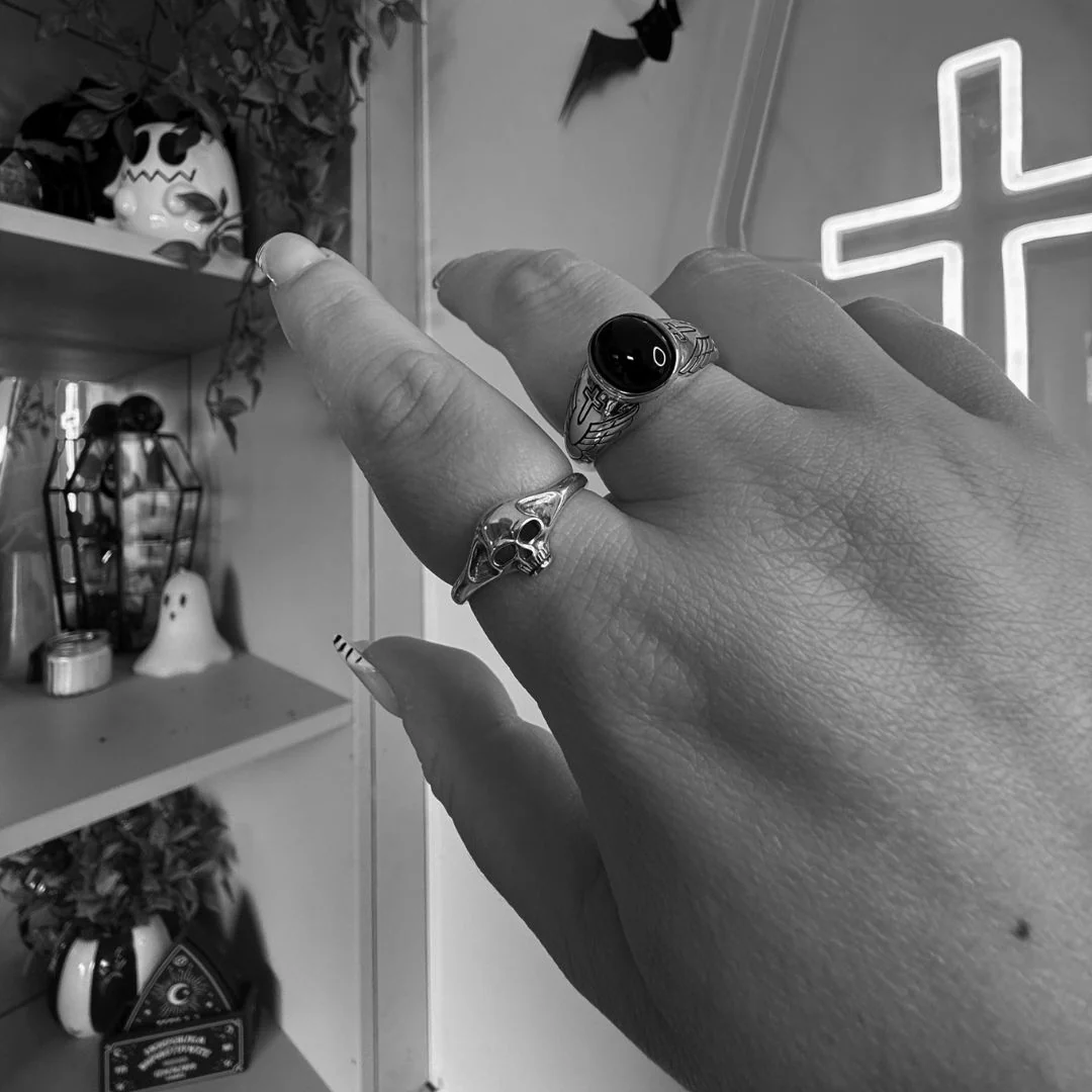 SKULLY. - 925 STERLING SILVER - Image 5